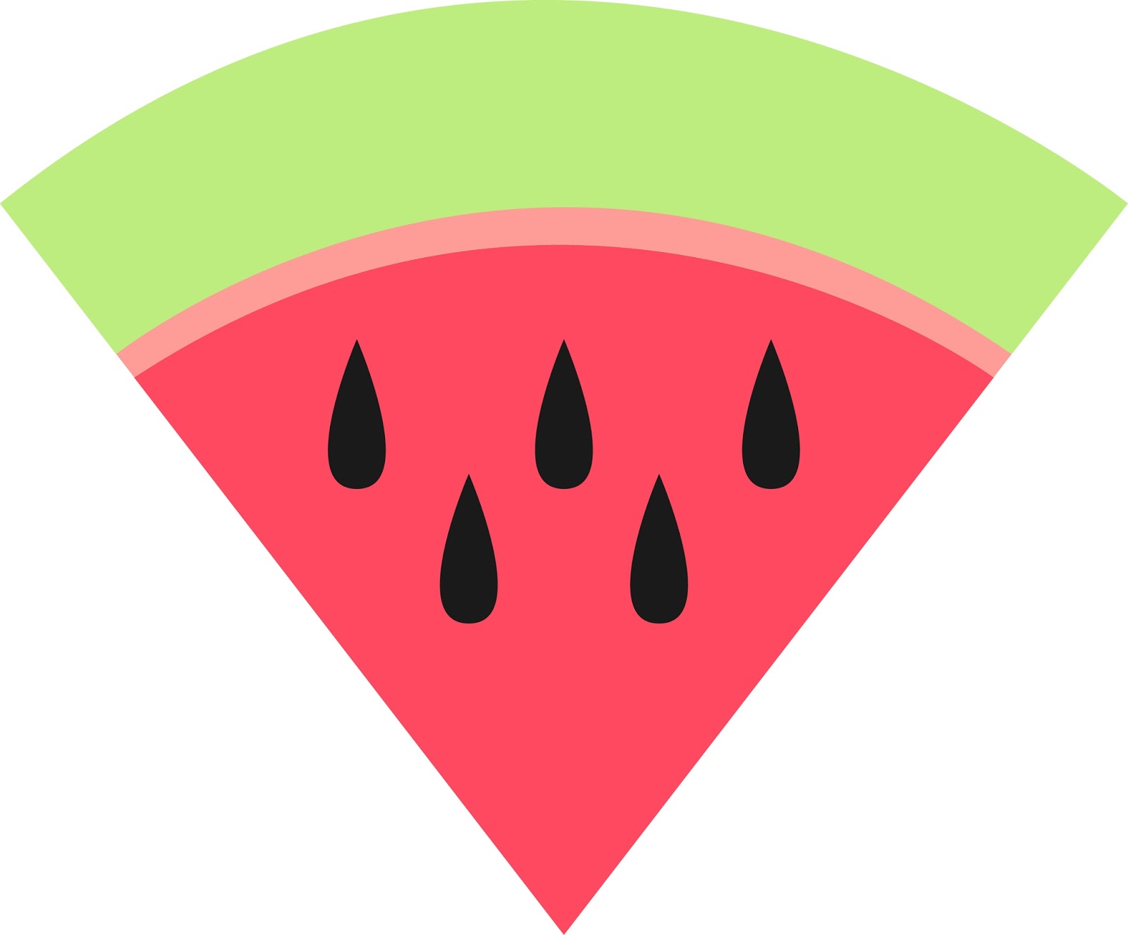 Watermelon silhouette